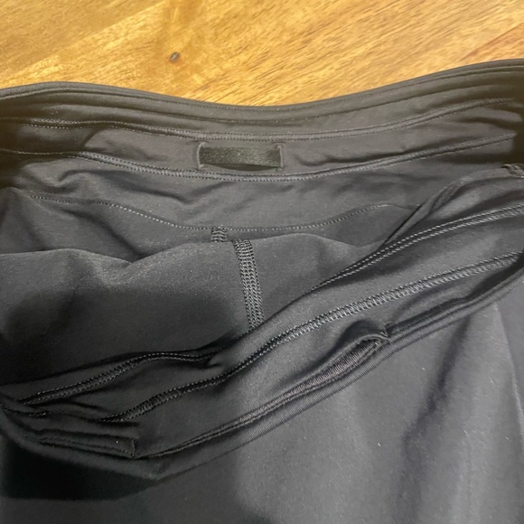 Lululemon High Rise Black Pleated Skirt Skort 4 - Picture 4 of 7